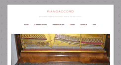 Desktop Screenshot of pianoaccord.fr